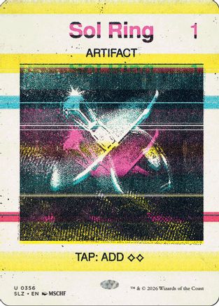 Sol Ring (0356)  (SLZ-356) - [Secret Lair x MSCHF: The Zeta Set]