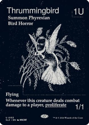 Thrummingbird (0153)  (SLZ-153) - [Secret Lair x MSCHF: The Zeta Set]