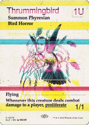 Thrummingbird (0274)  (SLZ-274) - [Secret Lair x MSCHF: The Zeta Set]