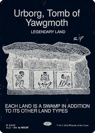 Urborg, Tomb of Yawgmoth (0242)  (SLZ-242) - [Secret Lair x MSCHF: The Zeta Set]