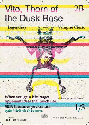 Vito, Thorn of the Dusk Rose (0294)  (SLZ-294) - [Secret Lair x MSCHF: The Zeta Set]