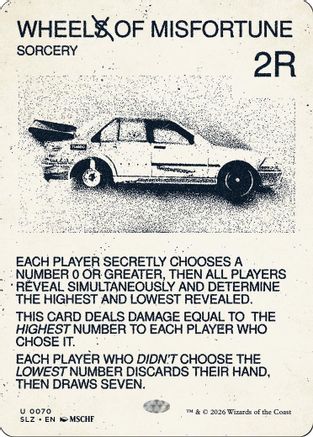 Wheel of Misfortune (070)  (SLZ-070) - [Secret Lair x MSCHF: The Zeta Set]