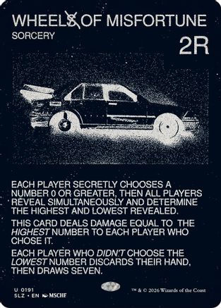 Wheel of Misfortune (0191)  (SLZ-191) - [Secret Lair x MSCHF: The Zeta Set]
