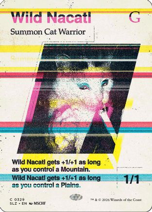 Wild Nacatl (0329)  (SLZ-329) - [Secret Lair x MSCHF: The Zeta Set]