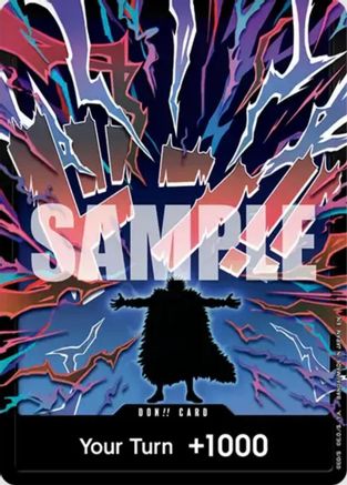 DON!! Card (Double Pack Set Vol. 12) (Rocks D. Xebec) - [The World's Strongest Warriors] Foil