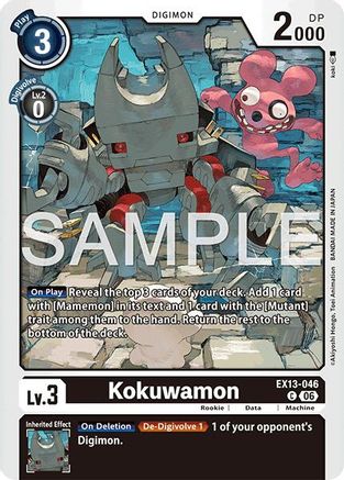 Kokuwamon (EX13-046) - [Chivalrous XIII]