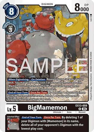 BigMamemon (EX13-059) - [Chivalrous XIII] Foil