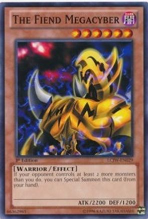 The Fiend Megacyber [LCJW-EN029] Common - Trinity Hobby