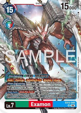 Examon (EX13-045) - [Chivalrous XIII] Foil