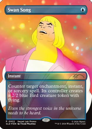 Swan Song (0922)  [Foil]  (SLD-922) - [Secret Lair Drop Series]