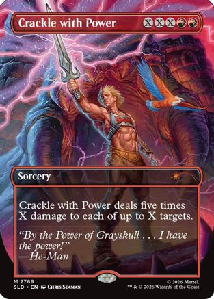 Crackle with Power  (SLD-2769) - [Secret Lair Drop Series]