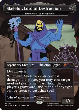 Skeletor, Lord of Destruction - Tinybones, the Pickpocket  (SLD-2773) - [Secret Lair Drop Series]