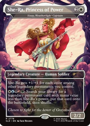 She-Ra, Princess of Power - Sisay, Weatherlight Captain  [Foil]  (SLD-2778) - [Secret Lair Drop Series]
