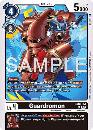 Guardromon (EX13-051) - [Chivalrous XIII]