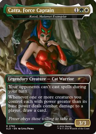 Catra, Force Captain - Kutzil, Malamet Exemplar  (SLD-2782) - [Secret Lair Drop Series]