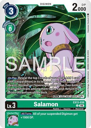 Salamon (EX13-038) - [Chivalrous XIII]
