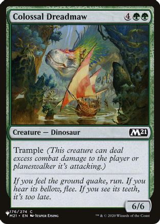 Colossal Dreadmaw (M21)  (LIST-176) - [The List Reprints]
