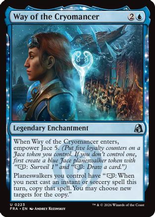 Way of the Cryomancer  [Foil]  (FRA-223) - [Reality Fracture]
