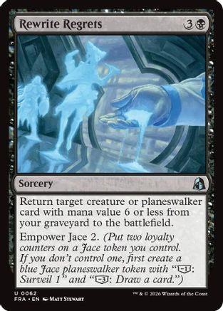 Rewrite Regrets  [Foil]  (FRA-062) - [Reality Fracture]