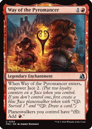 Way of the Pyromancer  [Foil]  (FRA-254) - [Reality Fracture]