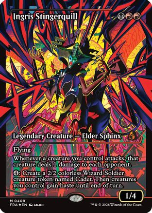 Ingris Stingerquill (Showcase) (0409)  [Foil]  (FRA-409) - [Reality Fracture]