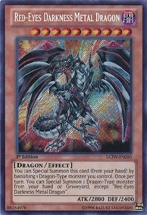 Red-Eyes Darkness Metal Dragon [LCJW-EN050] Secret Rare - Trinity Hobby