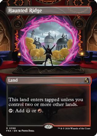 Haunted Ridge (Borderless)  (FRA-398) - [Reality Fracture]