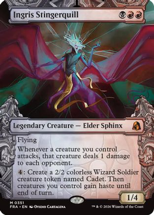 Ingris Stingerquill (Showcase) (0351)  [Foil]  (FRA-351) - [Reality Fracture]