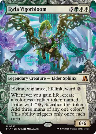Kwia Vigorbloom (Showcase) (0352)  [Foil]  (FRA-352) - [Reality Fracture]