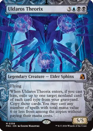 Uldaros Theorix (Showcase) (0358)  [Foil]  (FRA-358) - [Reality Fracture]