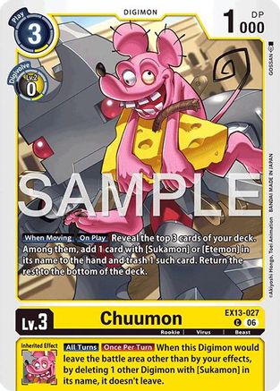 Chuumon (EX13-027) - [Chivalrous XIII]