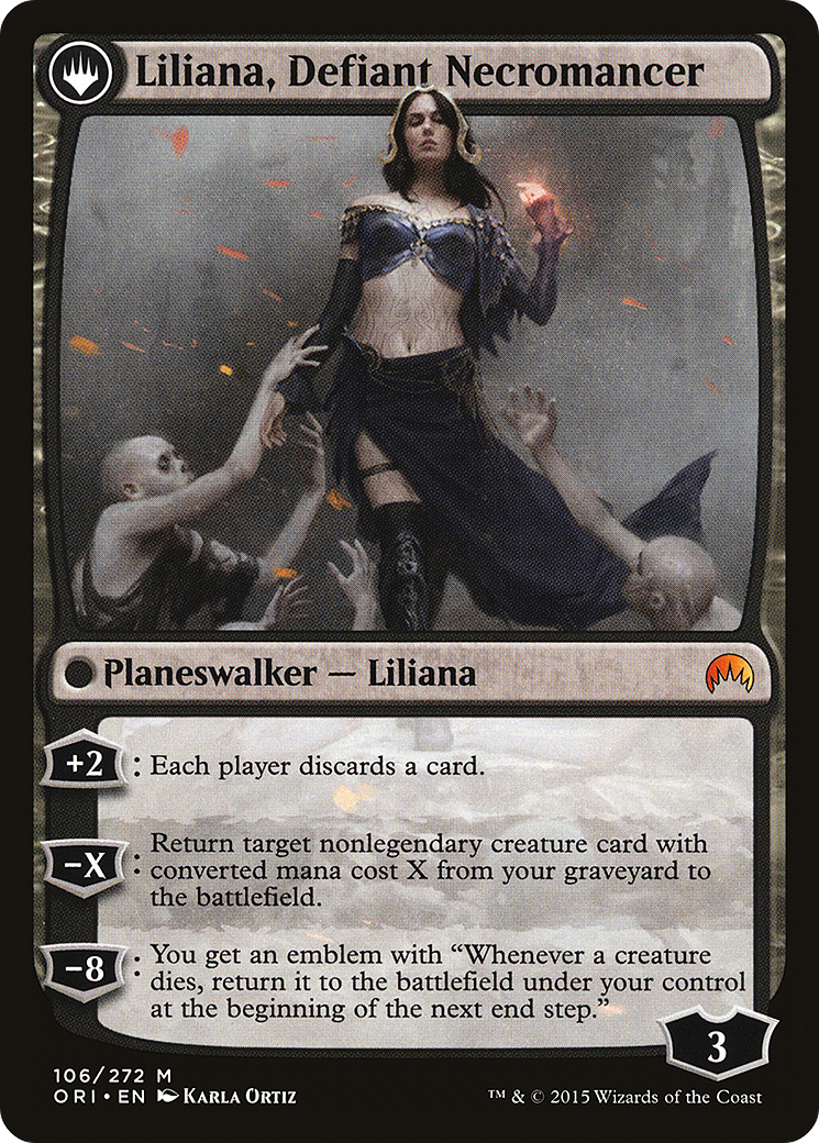 Liliana, Heretical Healer // Liliana, Defiant Necromancer [Secret Lair: From Cute to Brute] - Trinity Hobby