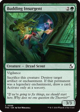 Budding Insurgent  (FRA-099) - [Reality Fracture]
