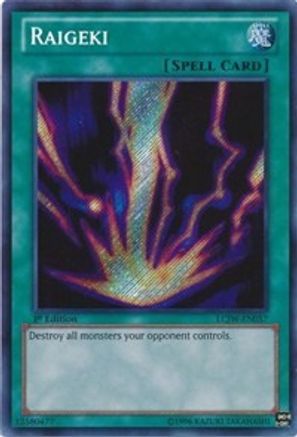 Raigeki [LCJW-EN057] Secret Rare - Trinity Hobby
