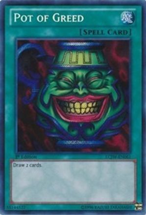 Pot of Greed [LCJW-EN061] Secret Rare - Trinity Hobby