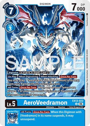 AeroVeedramon (EX13-022) - [Chivalrous XIII]