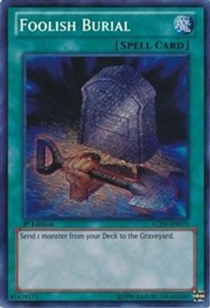 Foolish Burial [LCJW-EN070] Secret Rare - Trinity Hobby