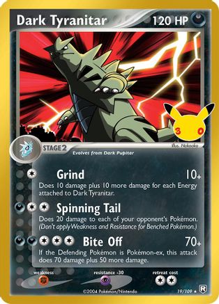 Dark Tyranitar - (019) Holofoil [ME 30th Celebration Classic Collection]
