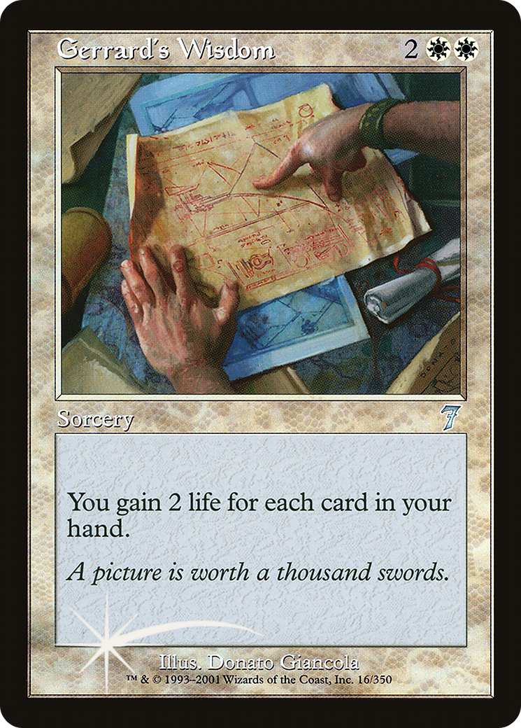 Gerrard's Wisdom [Seventh Edition] - Trinity Hobby