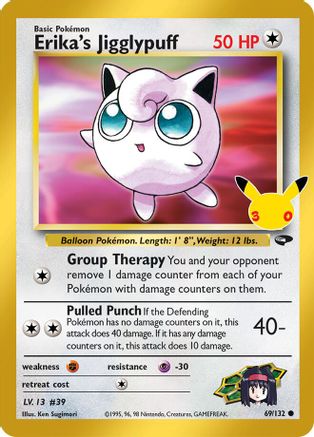 Erika's Jigglypuff - (069) Holofoil [ME 30th Celebration Classic Collection]