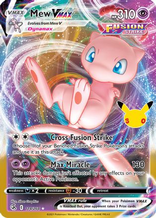 Mew VMAX - (114) Holofoil [ME 30th Celebration Classic Collection]
