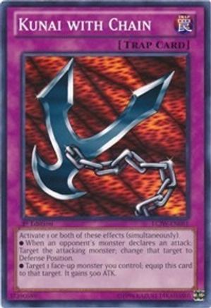 Kunai with Chain [LCJW-EN081] Common - Trinity Hobby