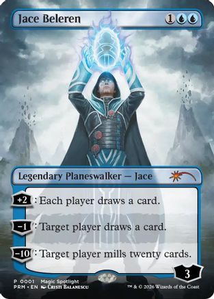 Jace Beleren  (UMP-001) - [Unique and Miscellaneous Promos]
