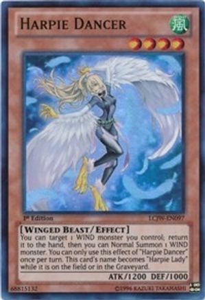 Harpie Dancer [LCJW-EN097] Ultra Rare - Trinity Hobby