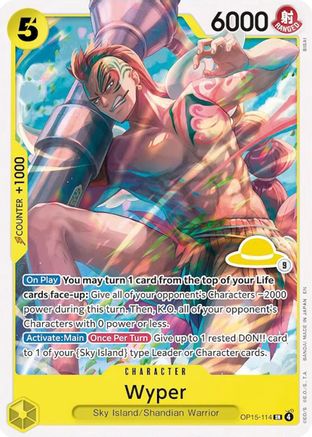 Wyper (Luffy Deck) (OP15-114) - [Set Sail Deck Set]