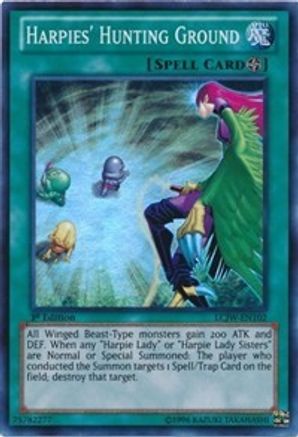 Harpies' Hunting Ground [LCJW-EN102] Super Rare - Trinity Hobby