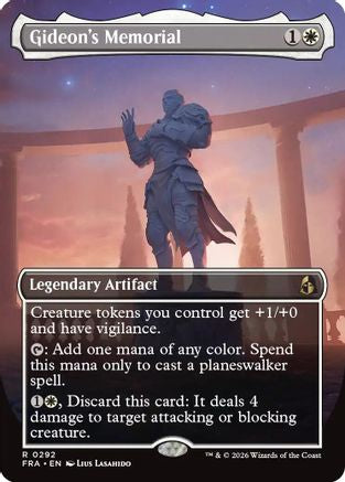 Gideon's Memorial (Borderless)  (FRA-292) - [Reality Fracture]