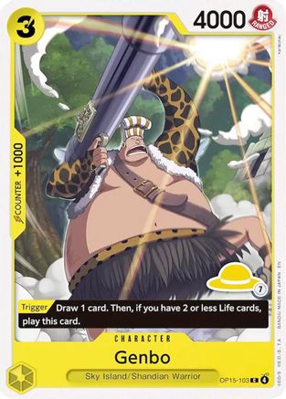 Genbo (Luffy Deck) (OP15-103) - [Set Sail Deck Set]