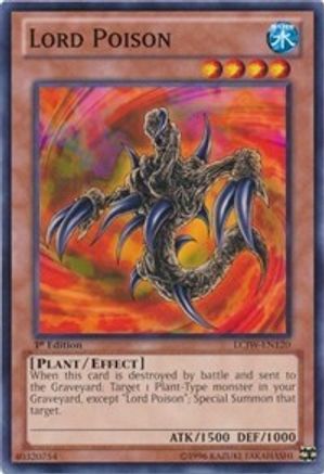 Lord Poison [LCJW-EN120] Common - Trinity Hobby