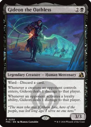 Gideon the Oathless  (FRA-230) - [Reality Fracture]